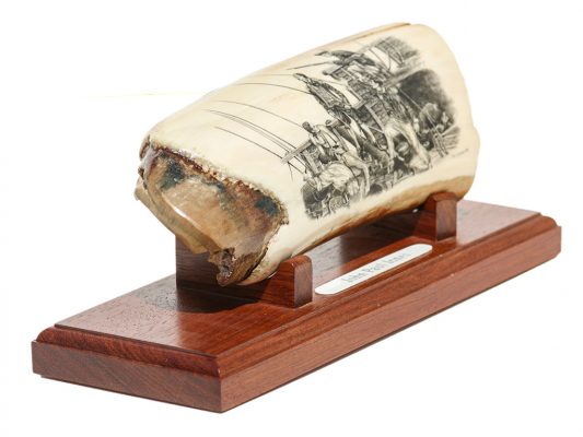 Dan Cronan Scrimshaw John Paul Jones Scrimshaw Collector