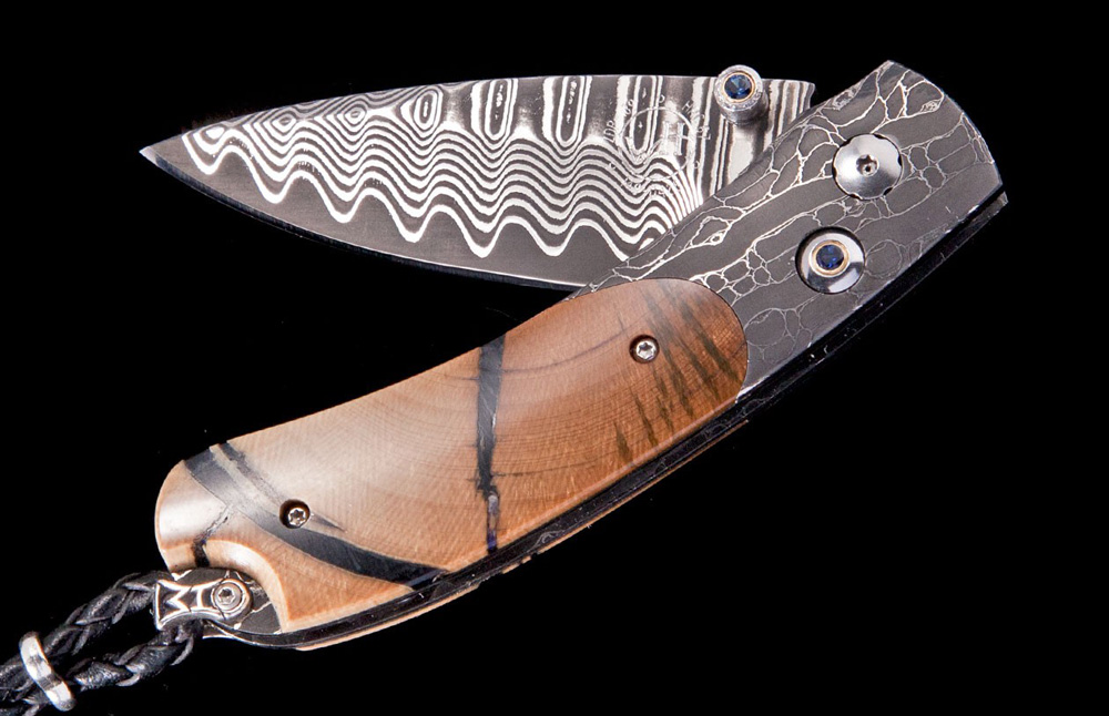 William Henry Limited Edition B09 Volcano Knife - Scrimshaw Collector