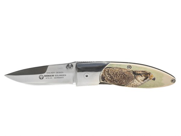 Matt Stothart Scrimshaw - Scrimshaw Knife Falcons