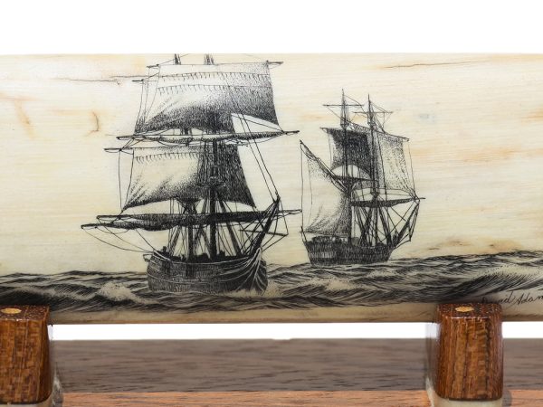 David Admas Scrimshaw - Ships Crossing Paths