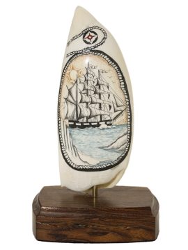 A. White Scrimshaw - Arctic Whaler