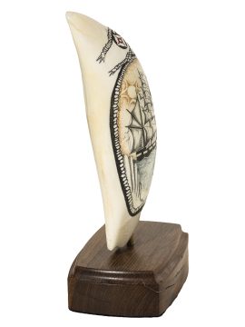 A. White Scrimshaw - Arctic Whaler